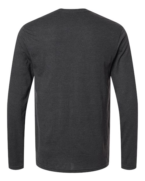 Gildan 64400 - Unisex Softstyle Long Sleeve T-Shirt - Heather Dark Grey