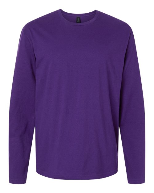 Gildan 64400 - Unisex Softstyle Long Sleeve T-Shirt - Purple