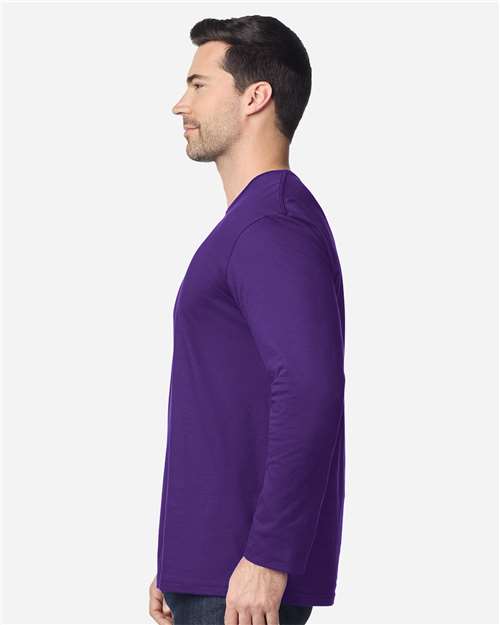 Gildan 64400 - Unisex Softstyle Long Sleeve T-Shirt - Purple