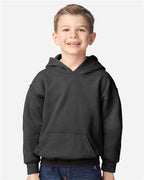 Gildan 18500B - Youth Heavy BlendTM Hooded Sweatshirt - Fan Charcoal Heather