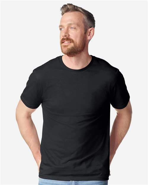 Gildan 64PLSMA - Unisex Softstyle Plasma Print T-Shirt - Black