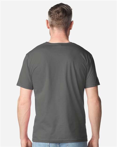 Gildan 64PLSMA - Unisex Softstyle Plasma Print T-Shirt - Charcoal