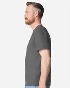 Gildan 64PLSMA - Unisex Softstyle Plasma Print T-Shirt - Charcoal
