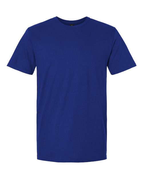 Gildan 64PLSMA - Unisex Softstyle Plasma Print T-Shirt - Fan Deep Royal