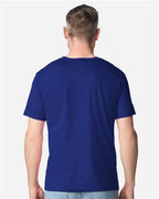 Gildan 64PLSMA - Unisex Softstyle Plasma Print T-Shirt - Fan Deep Royal