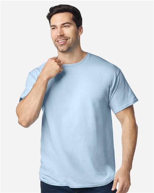 Gildan 64PLSMA - Unisex Softstyle Plasma Print T-Shirt - Light Blue