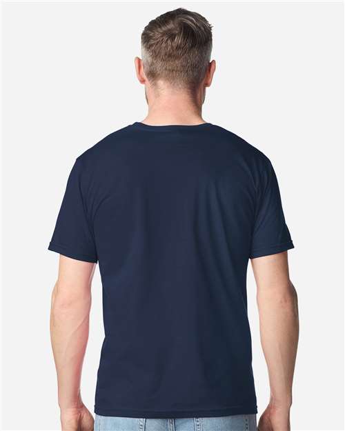 Gildan 64PLSMA - Unisex Softstyle Plasma Print T-Shirt - Navy