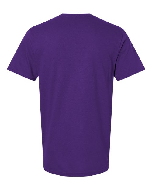 Gildan 64PLSMA - Unisex Softstyle Plasma Print T-Shirt - Purple