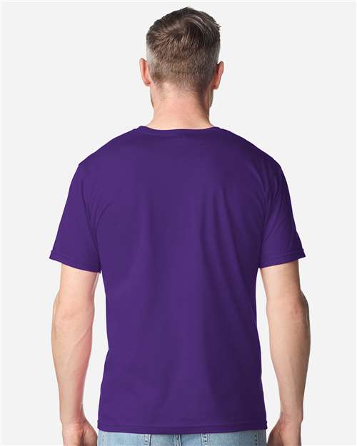 Gildan 64PLSMA - Unisex Softstyle Plasma Print T-Shirt - Purple