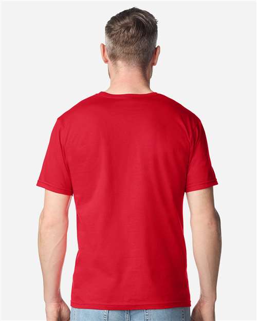 Gildan 64PLSMA - Unisex Softstyle Plasma Print T-Shirt - Red
