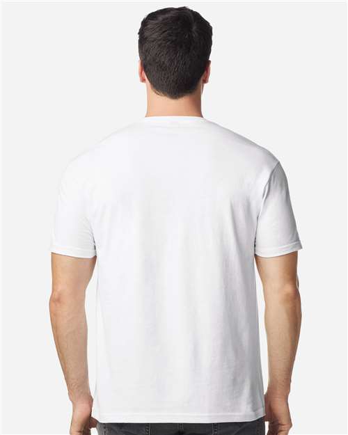Gildan 64PLSMA - Unisex Softstyle Plasma Print T-Shirt - White