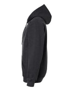 Gildan SF500 - Unisex Softstyle Midweight Hooded Sweatshirt - Heather Black