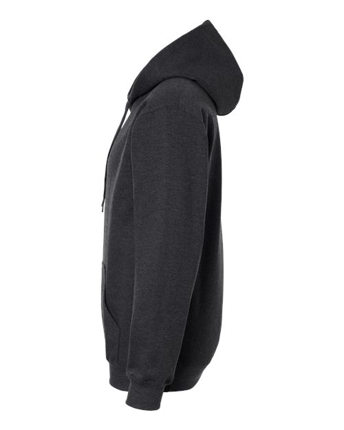 Gildan SF500 - Unisex Softstyle Midweight Hooded Sweatshirt - Heather Black