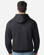 Gildan SF500 - Unisex Softstyle Midweight Hooded Sweatshirt - Heather Black