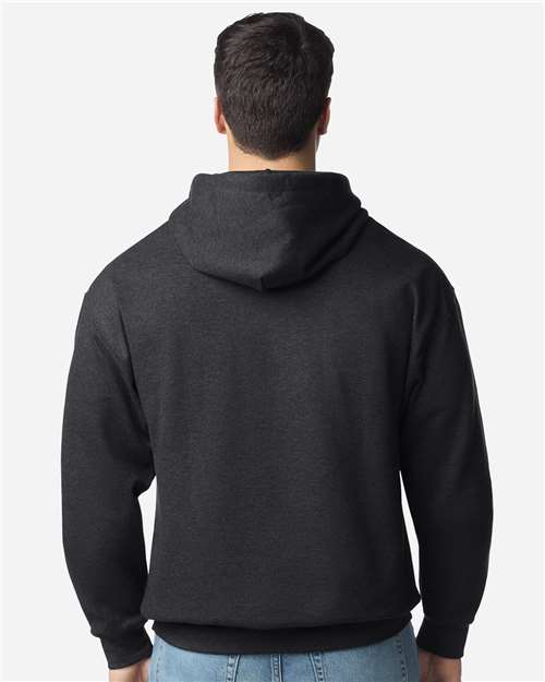 Gildan SF500 - Unisex Softstyle Midweight Hooded Sweatshirt - Heather Black