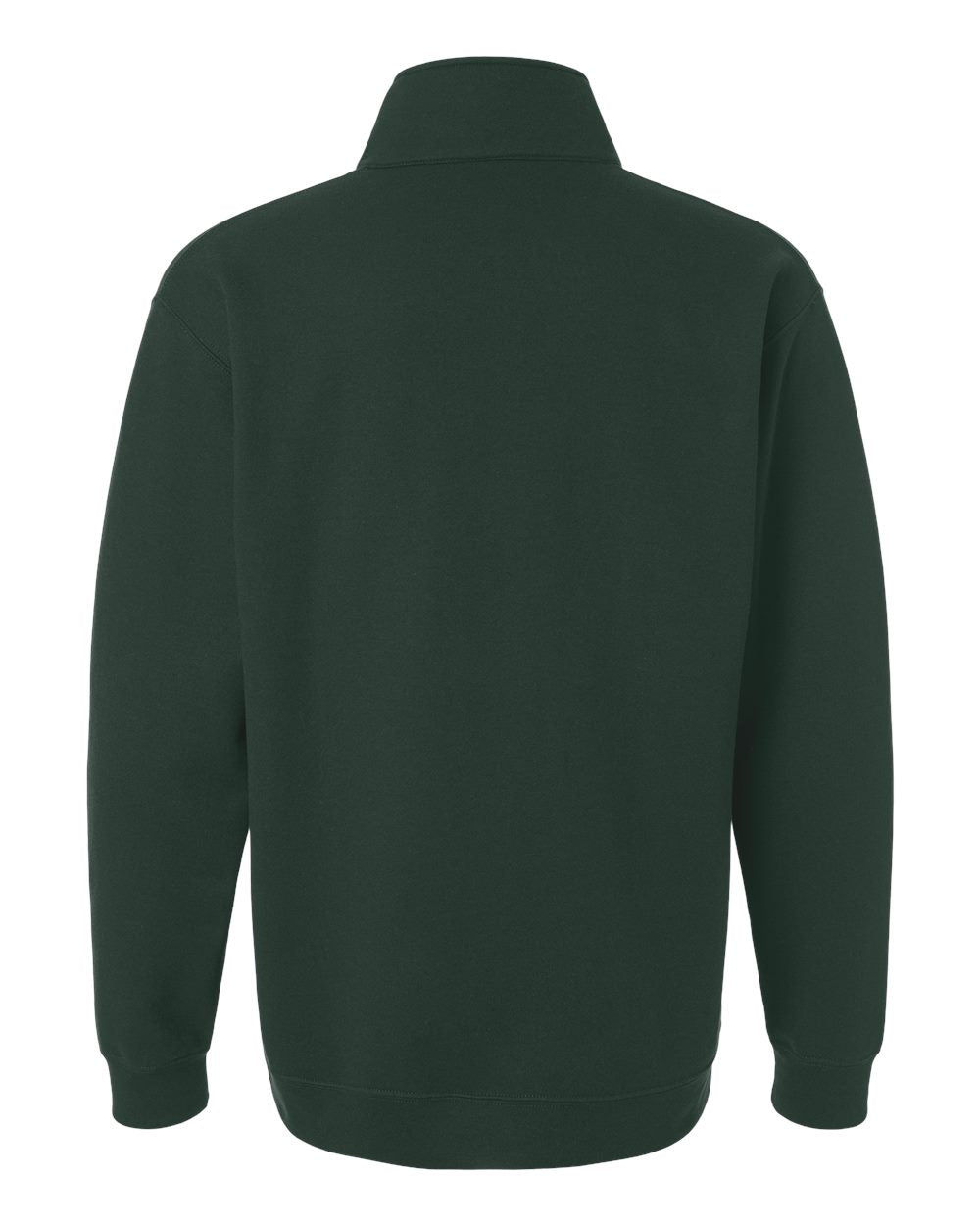 Gildan 18810 — Unisex Heavy Blend™ Quarter-Zip Sweatshirt — Forest (flat)