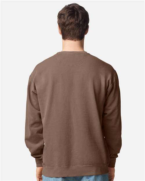 Comfort Colors 1566 - Unisex Garment-Dyed Crewneck Sweatshirt - Espresso