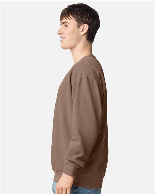 Comfort Colors 1566 - Unisex Garment-Dyed Crewneck Sweatshirt - Espresso