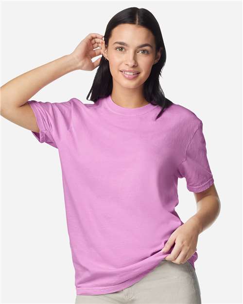 Comfort Colors 1717 - Unisex Garment-Dyed Heavyweight T-Shirt - Rose Quartz