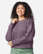Comfort Colors 1566L — Women's Garment-Dyed Mid-Length Crewneck Sweatshirt — Dusk