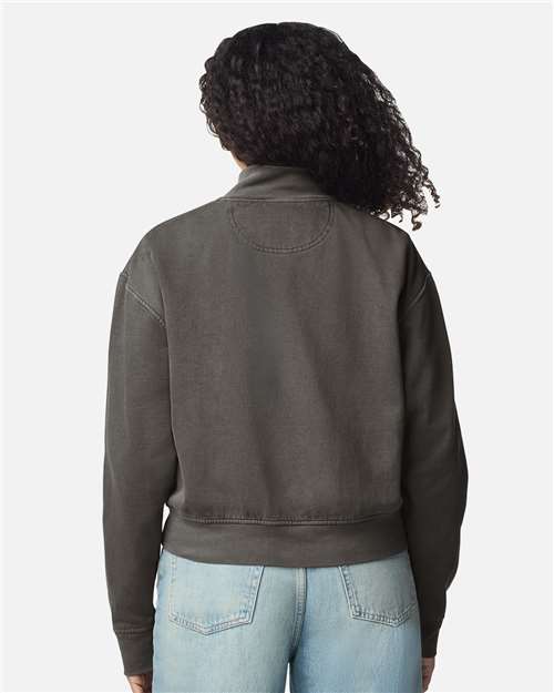 Comfort Colors 1570L - Women's Garment-Dyed Full-Zip Jacket - Pepper