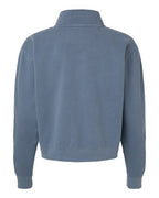 Comfort Colors 1580L - Women's Garment-Dyed Mid-Length Quarter-Zip Sweatshirt Comfort Colors