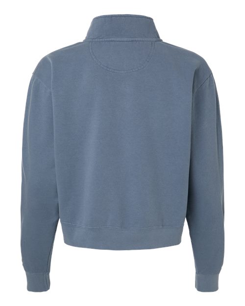 Comfort Colors 1580L - Women's Garment-Dyed Mid-Length Quarter-Zip Sweatshirt Comfort Colors