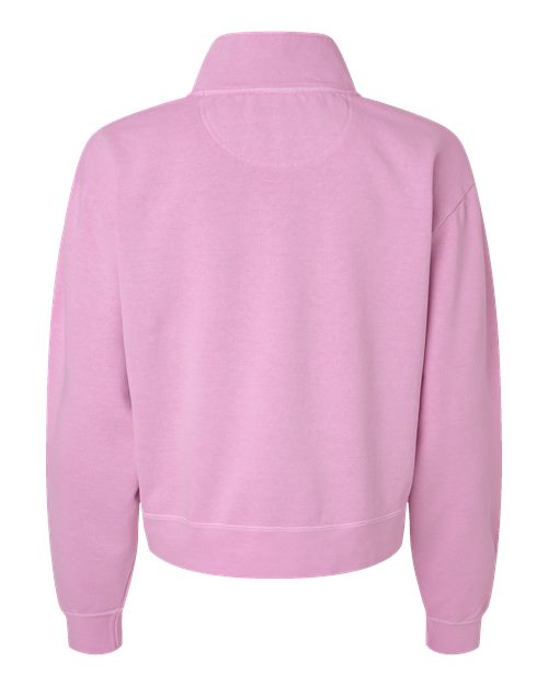Comfort Colors 1580L - Women's Garment-Dyed Mid-Length Quarter-Zip Sweatshirt Comfort Colors
