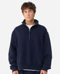 BELLA + CANVAS 4740 — Unisex 10 oz Quarter-Zip Pullover Sweatshirt — Navy