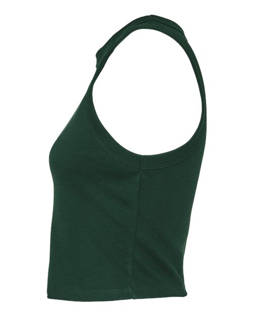 BELLA + CANVAS 1019 - Women's Micro Rib Racer Tank - Solid Forest Blend