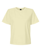 BELLA + CANVAS 6110GD — Women's Garment-Dyed Tee — Buttermilk (flat)