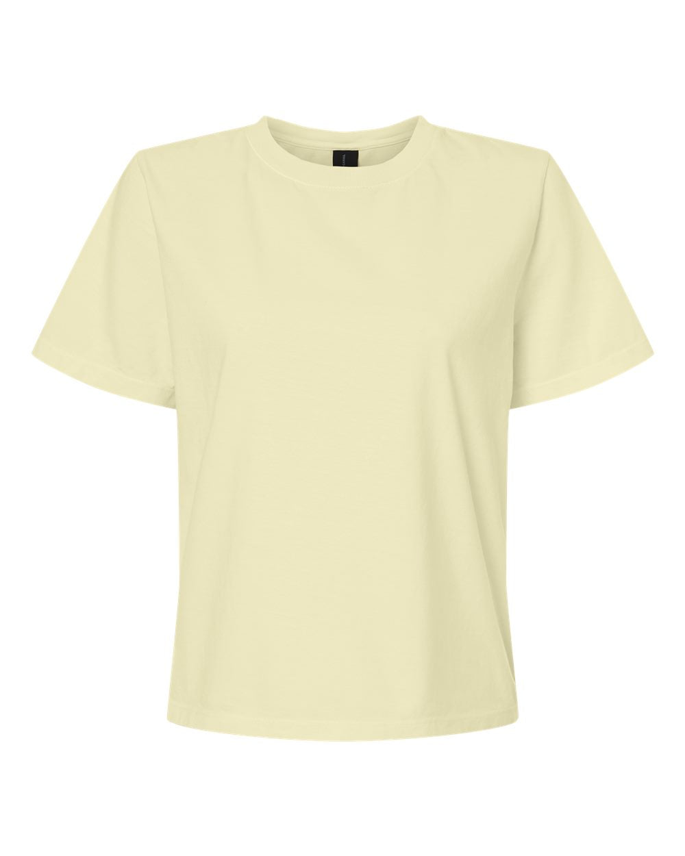 BELLA + CANVAS 6110GD — Women's Garment-Dyed Tee — Buttermilk (flat)