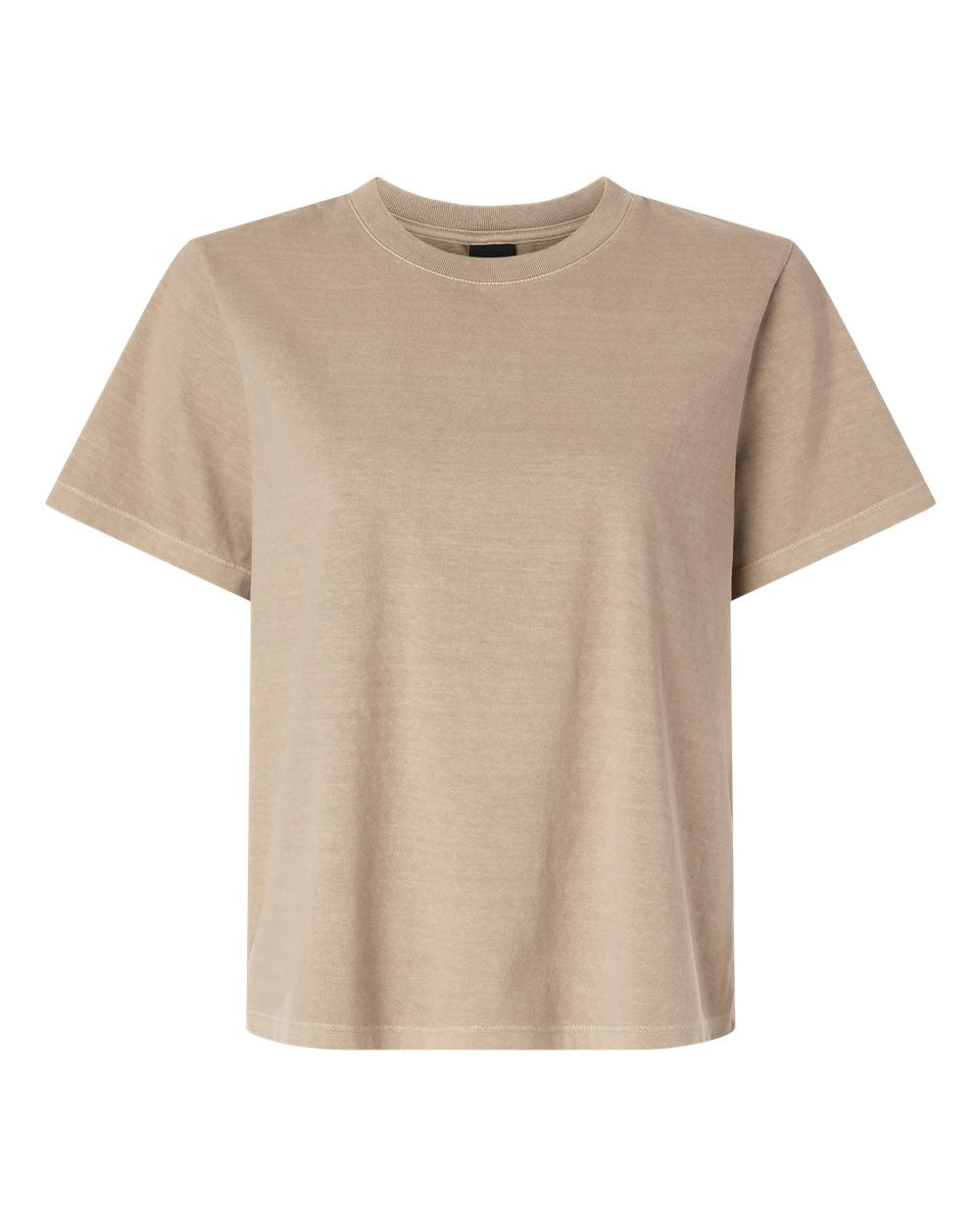 BELLA + CANVAS 6110GD — Women's Garment-Dyed Tee — Khaki (flat)