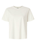 BELLA + CANVAS 6110GD — Women's Garment-Dyed Tee — Vintage White (flat)