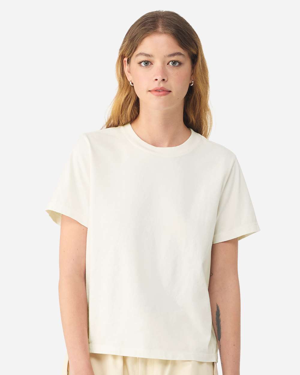 BELLA + CANVAS 6110GD — Women's Garment-Dyed Tee — Vintage White