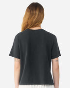 BELLA + CANVAS 6110GD - Women's Garment-Dyed Tee - Washed Black