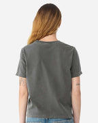 BELLA + CANVAS 6110GD - Women's Garment-Dyed Tee - Washed Charcoal