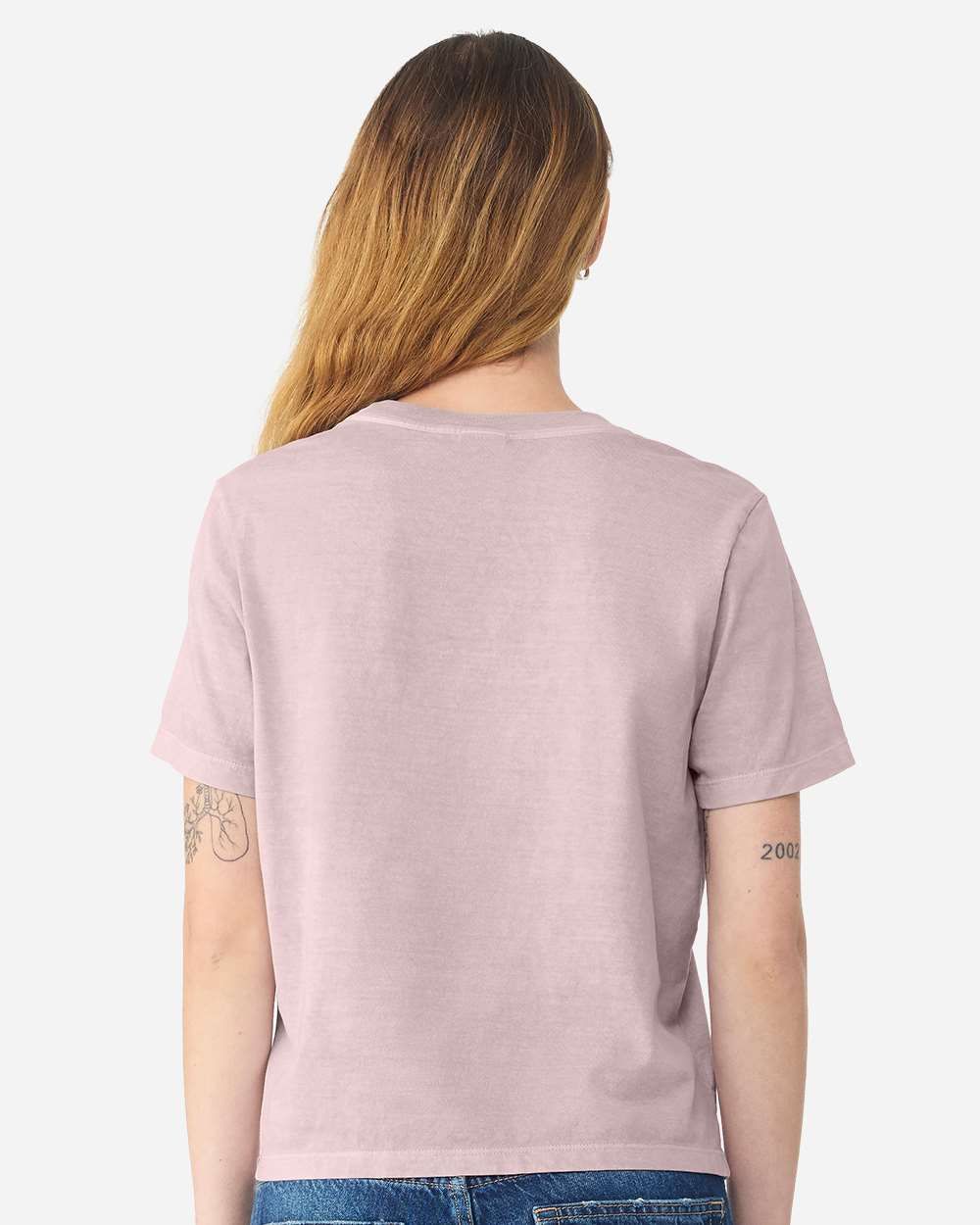 BELLA + CANVAS 6110GD - Women's Garment-Dyed Tee - Washed Lavender