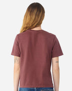 BELLA + CANVAS 6110GD - Women's Garment-Dyed Tee - Washed Maroon
