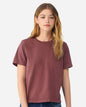 BELLA + CANVAS 6110GD — Women's Garment-Dyed Tee — Washed Maroon