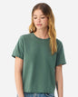 BELLA + CANVAS 6110GD — Women's Garment-Dyed Tee — Washed Pine