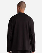 Shaka Wear SHMOL - Unisex Max Heavyweight Oversized Long Sleeve Tee - Black