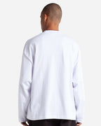 Shaka Wear SHMOL - Unisex Max Heavyweight Oversized Long Sleeve Tee - White