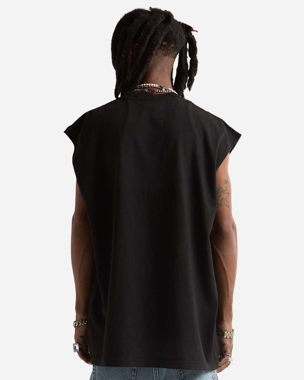 Shaka Wear SHGMT - Unisex Garment-Dyed Muscle Tee - Black
