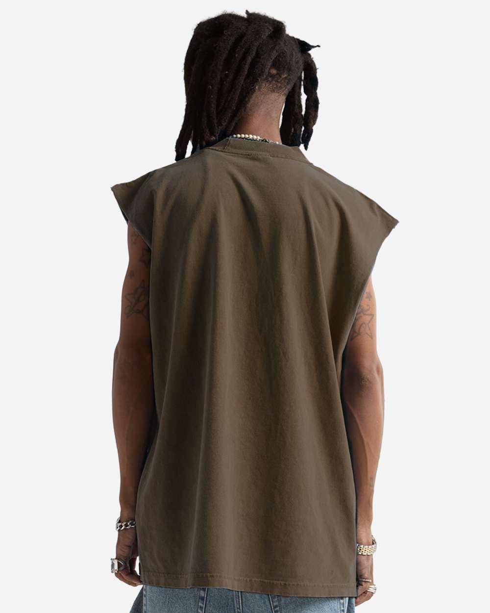 Shaka Wear SHGMT - Unisex Garment-Dyed Muscle Tee - Mocha
