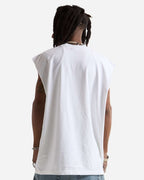 Shaka Wear SHGMT - Unisex Garment-Dyed Muscle Tee - White
