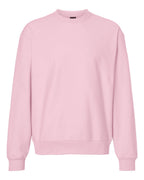Hanes OG600 - Unisex Beefy® Sweats Premium Heavyweight Crewneck Sweatshirt — Pale Pink (flat)