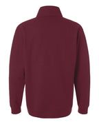 Gildan 18810 — Unisex Heavy Blend™ Quarter-Zip Sweatshirt — Maroon (flat)