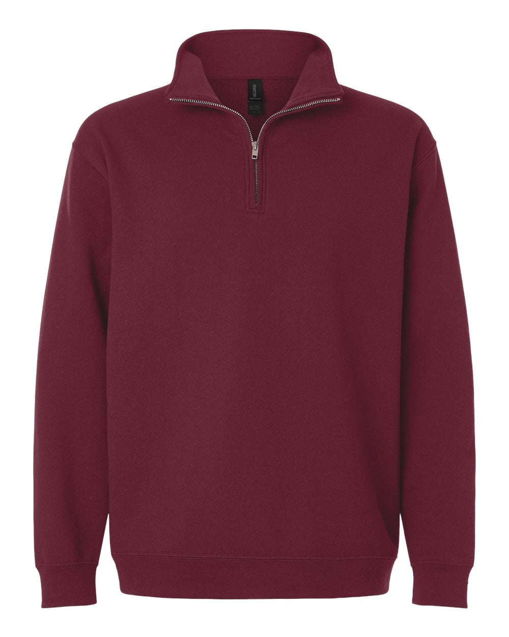 Gildan 18810 — Unisex Heavy Blend™ Quarter-Zip Sweatshirt — Maroon