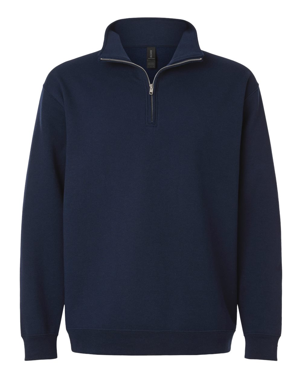 Gildan 18810 — Unisex Heavy Blend™ Quarter-Zip Sweatshirt — Navy (flat)